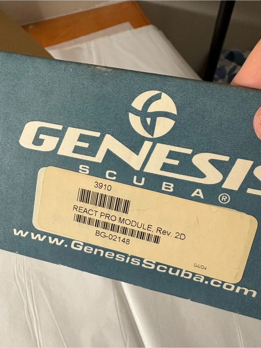 Genesis Scuba Dive Watch REACT PRO MODULE, Rev. 2D